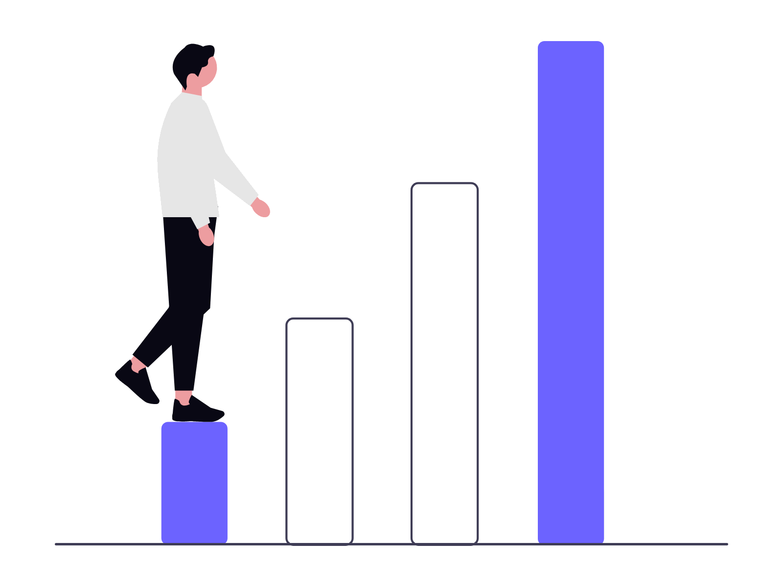 Career English illustration